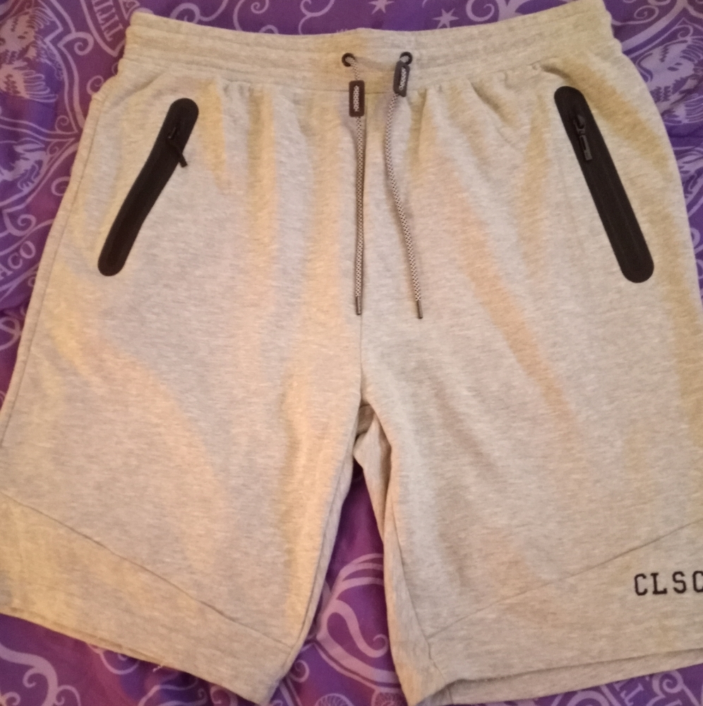 Brand new gray sweat shorts